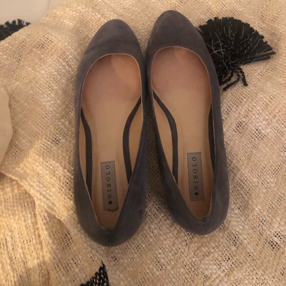 Nisolo Grey flats. Brand new! - Picture 2 of 4